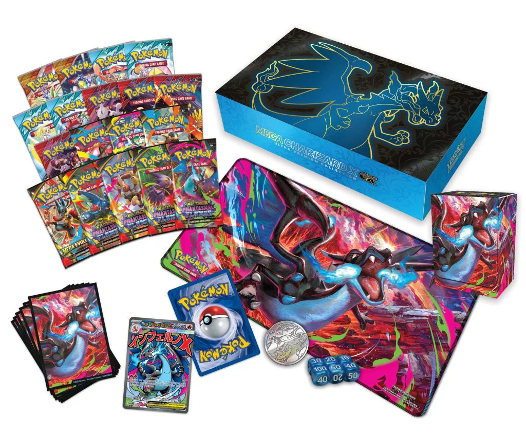 Mega-Charizard X EX Ultra Premium Collection (ESP) - Pokémon TCG Exclusive Edition 2025