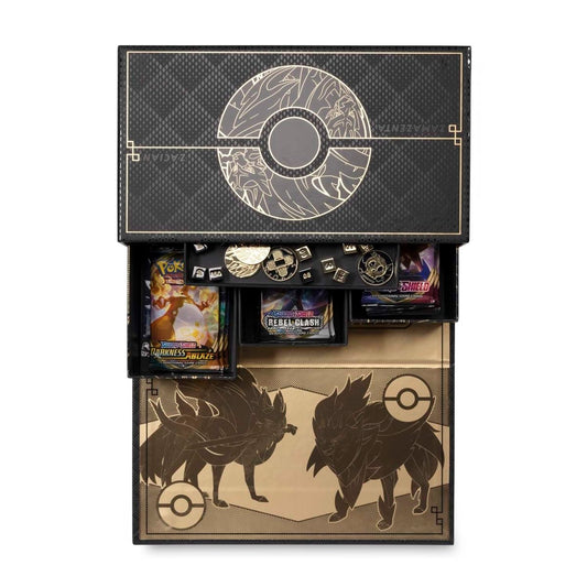 🌟 Ultra Premium Collection Sword & Shield (Inglés) - Zacian & Zamazenta + 16 Sobres