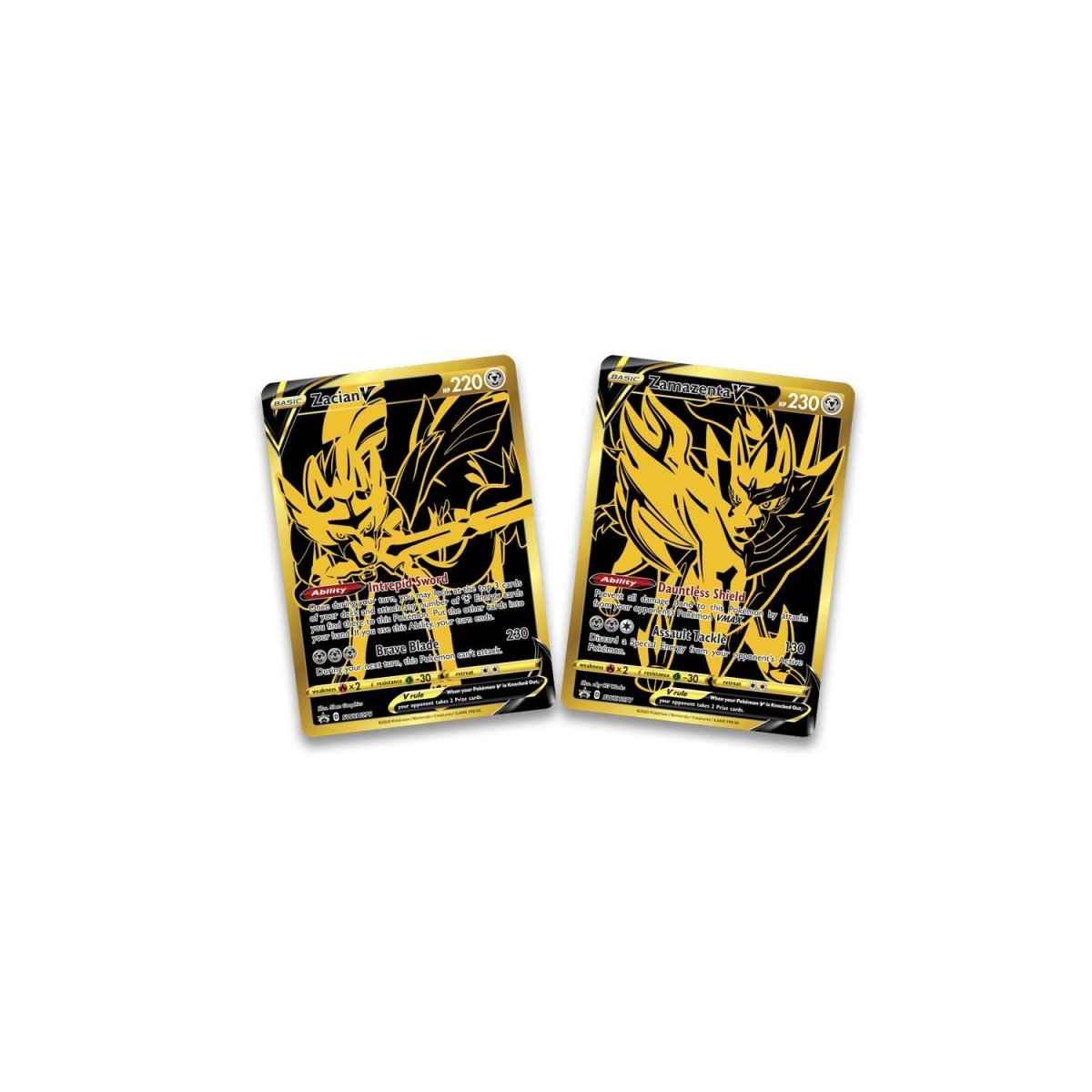 🌟 Ultra Premium Collection Sword & Shield (Inglés) - Zacian & Zamazenta + 16 Sobres