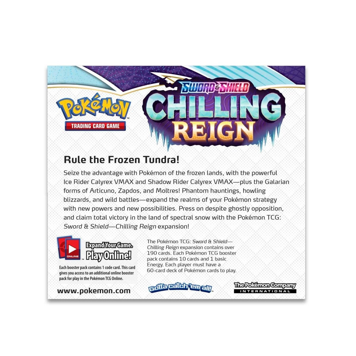 CAJA DE 36 SOBRES CHILLING REIGN (INGLÉS)