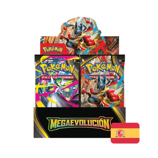 CAJA DE 36 SOBRES POKEMON MEGAEVOLUCION