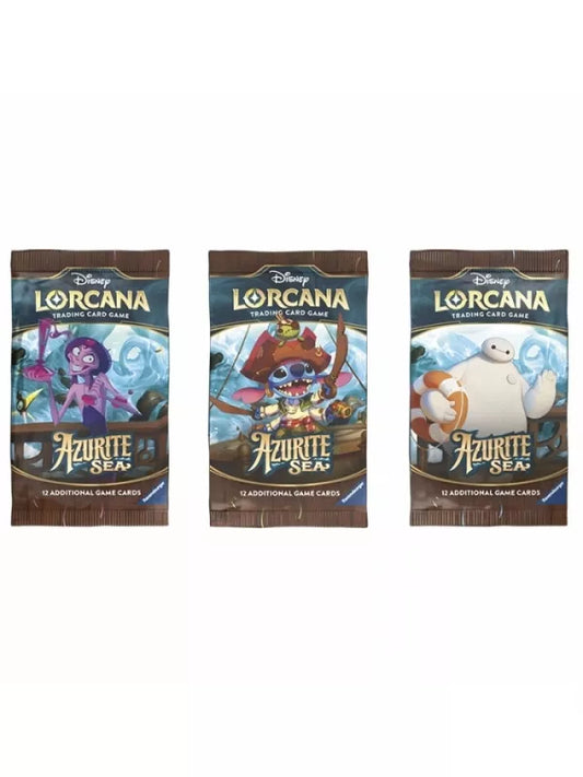 CAJA DE 24 SOBRES AZURITE SEA - DISNEY LORCANA (INGLÉS)