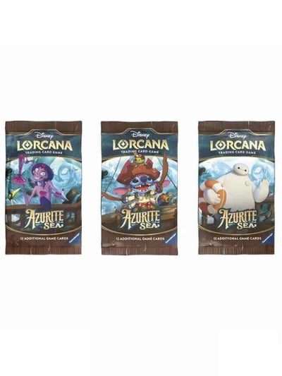 CAJA DE 24 SOBRES AZURITE SEA - DISNEY LORCANA (INGLÉS)