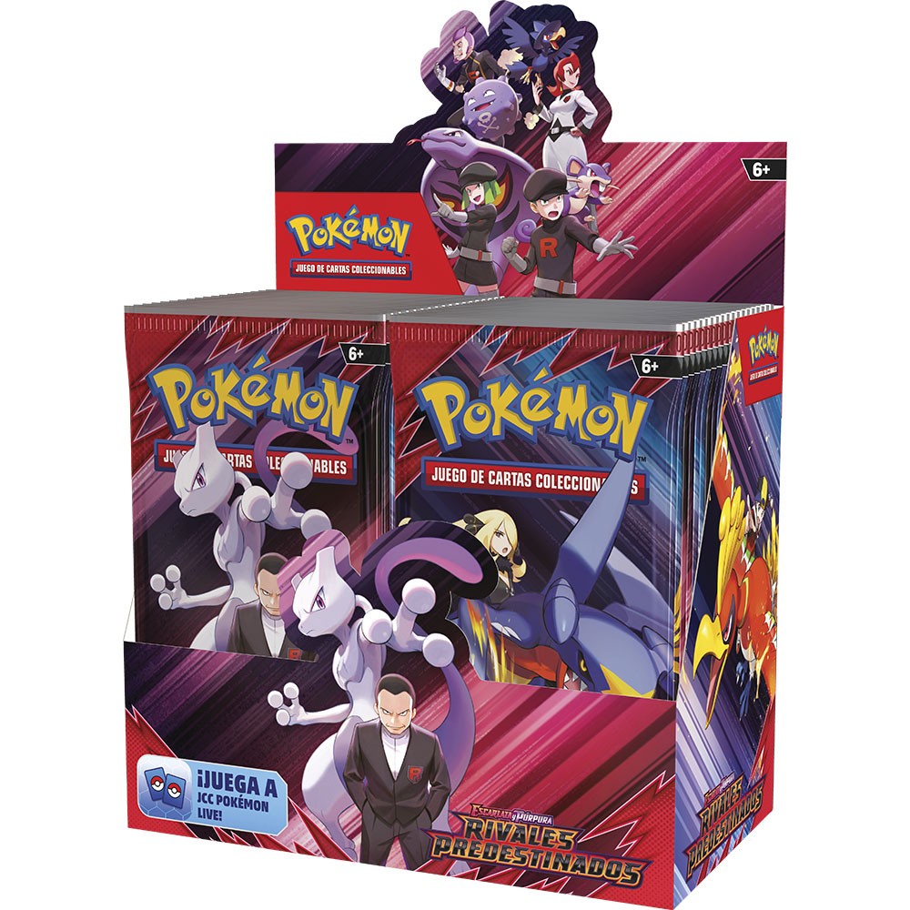 Pokmon TCG Destined Rivals (SV10) Booster Box ES | 36 packs x 10 cards | EAN 00196214110267 TCG-Collection Pokmon TCG Destined Rivals (SV10) Booster Box ES | 36 packs x 10 cards | EAN 00196214110267 TCG-Collection