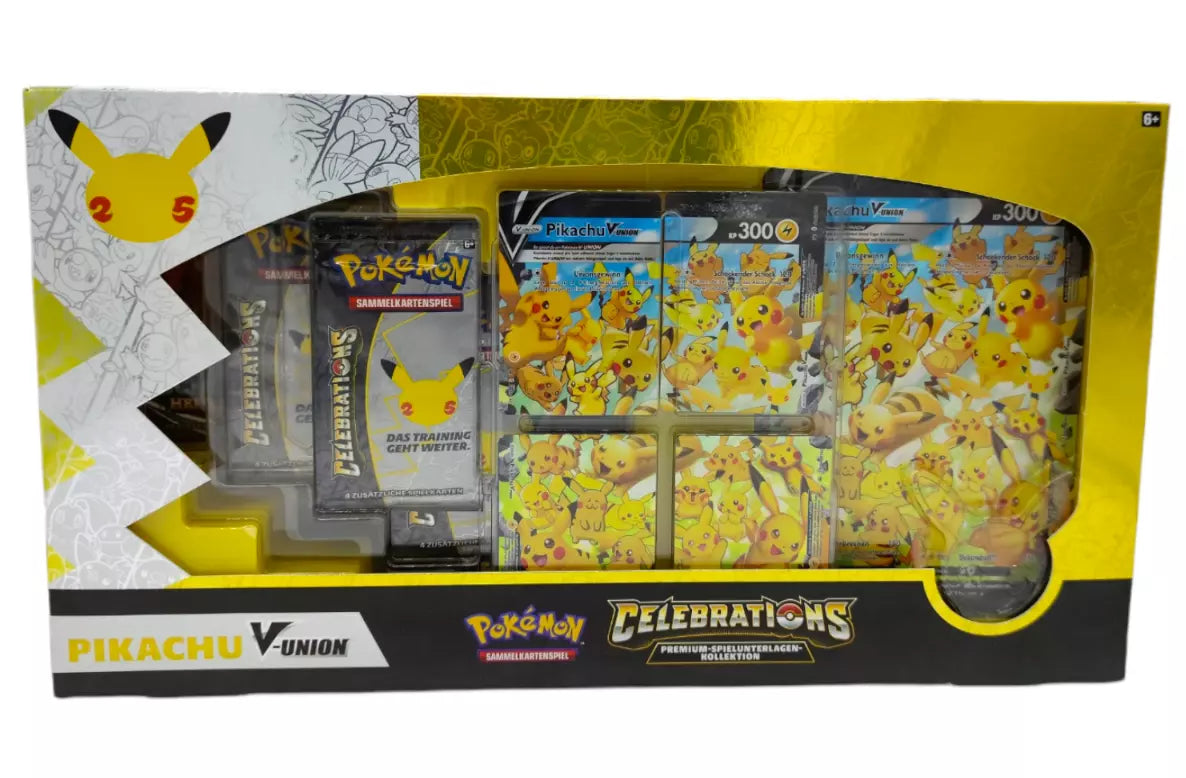 CELEBRATIONS COLLECTION PIKACHU V-UNION (INGLÉS)