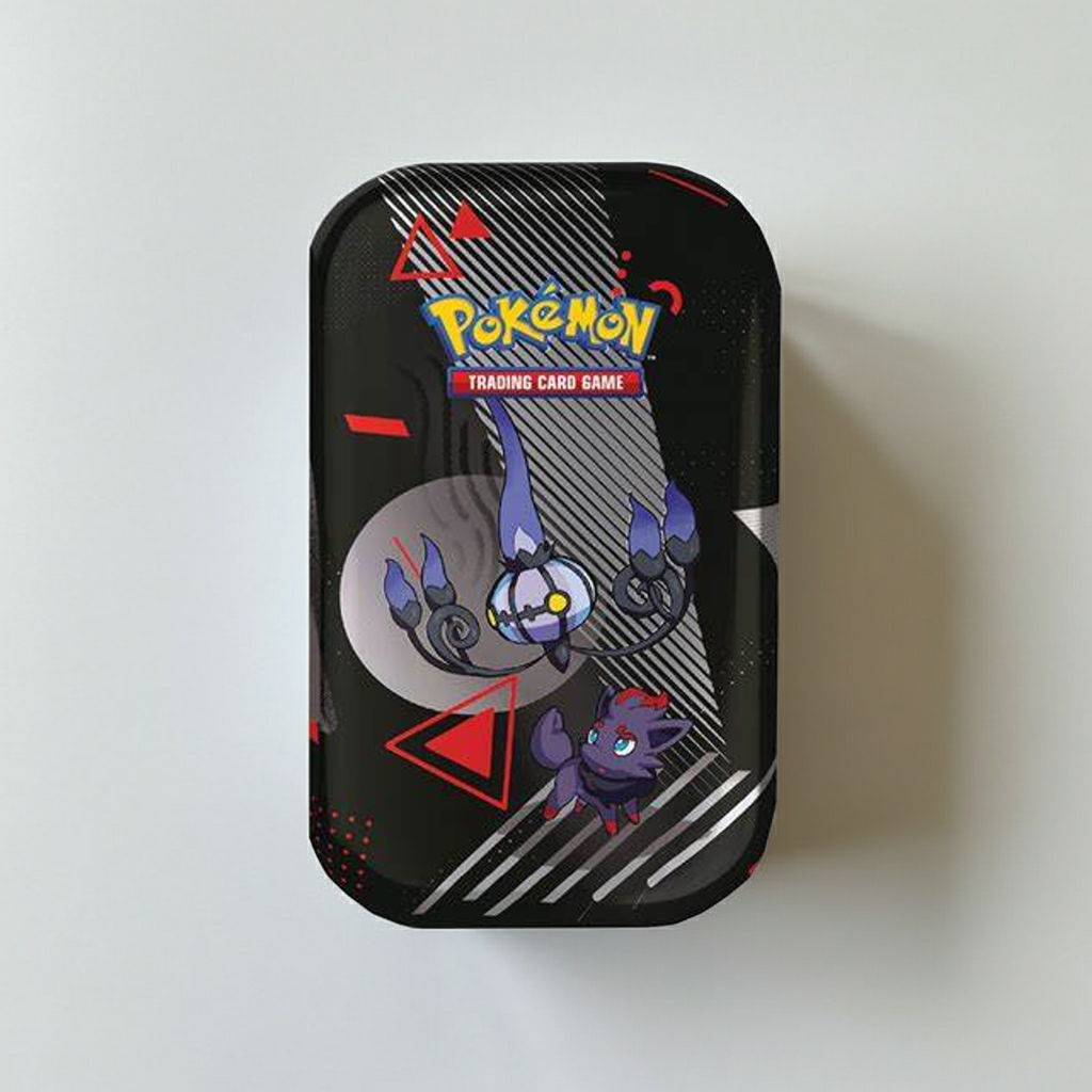 🌟 TIN Pokémon Fulgor Negro y Llama Blanca - Edición Coleccionista Español