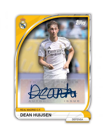 TOPPS 2025/26 Real Madrid Collector Tin - Premium Edition with Autographs 