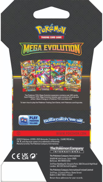 MEGA EVOLUTION BLACKED ENVELOPE (ENGLISH)