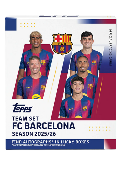 TOPPS Team Set FC Barcelona 2025/26 - Edición Limitada Coleccionista - tcg-collection