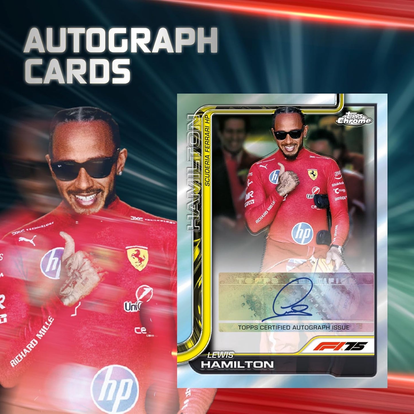 TOPPS CHROME F1 2025