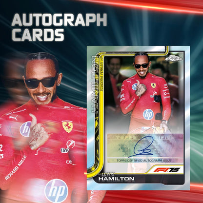 TOPPS CHROME F1 2025