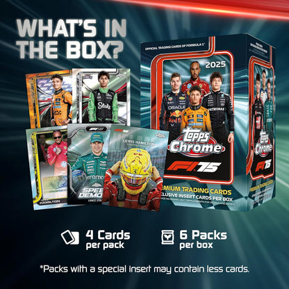 TOPPS CHROME F1 2025