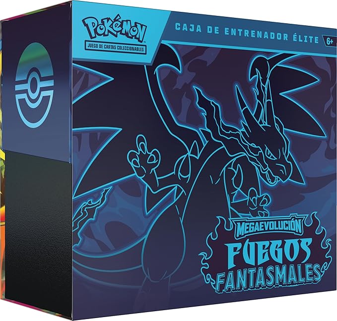 PACK POKEMON FUEGOS FANTASMALES ELITE+BLISTER