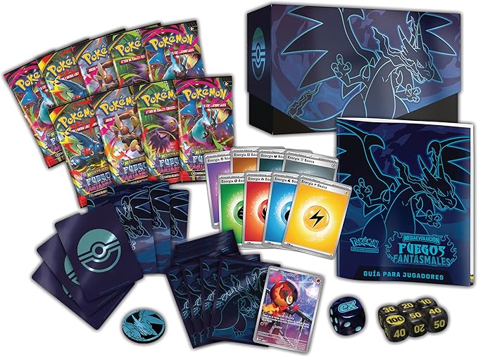 Pokémon TCG Mega Evolution: Phantom Fires Elite Trainer Box (ES) 2025 
