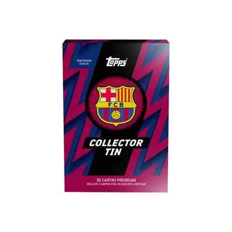 TOPPS FC BARCELONA COLLECTOR TIN