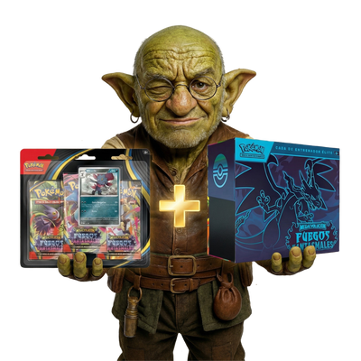POKÉMON GHOSTLY FIRE PACK | Elite Trainer Box + Blister Pack of 3 Boosters + Promo | Spanish Edition 2025 