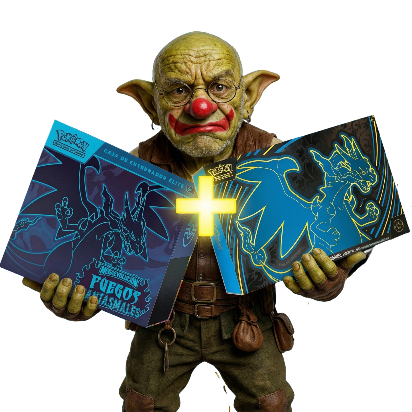 PACK POKÉMON FUEGOS FANTASMALES | Ultra Premium Collection + Elite Trainer Box | Edición Español 2025