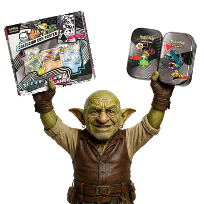 PACK POKÉMON LLAMA BLANCA | Colección Póster EX + 2 Tins | Edición Español 2025 - tcg-collection