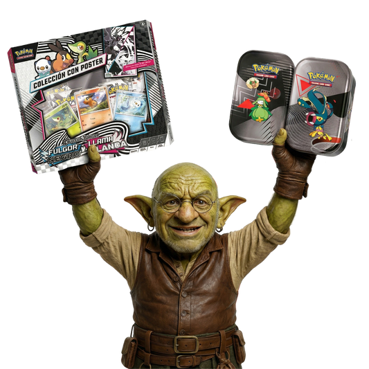 PACK POKÉMON LLAMA BLANCA | Colección Póster EX + 2 Tins | Edición Español 2025 - tcg-collection