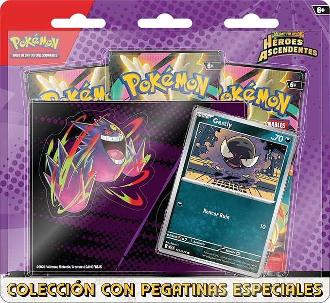 Blister Pack 3 Sobres Héroes Ascendentes (ES)