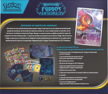 Pokémon TCG Mega Evolution: Phantom Fires Elite Trainer Box (ES) 2025 