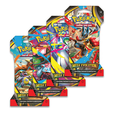 Pokémon TCG ME01 Mega Evolution Sleeved Booster Pack EN 2025 - tcg-collection