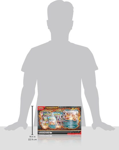 Tamaño de la caja Charizard ex Colección Especial Pokémon TCG