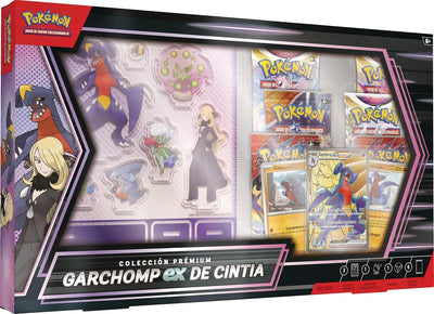 Caja Colección Prémium Garchomp ex de Cintia Pokémon TCG Español