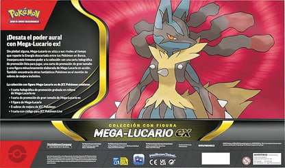 COLECCÍON CON FIGURA MEGA-LUCARIO EX (ESP)