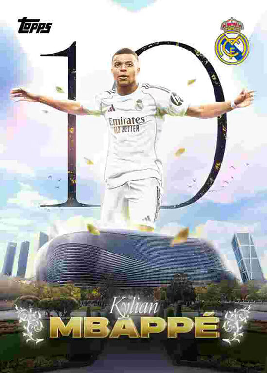 Topps Los Blancos Real Madrid - Mbappé in Madrid Insert