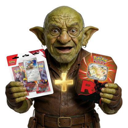 PACK POKÉMON RIVALES PREDESTINADOS | Lata + Blister 3 Sobres + Promo | Edición Español 2025