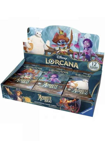 CAJA DE 24 SOBRES AZURITE SEA - DISNEY LORCANA (INGLÉS)
