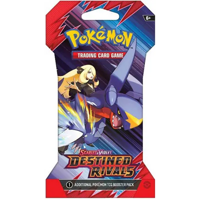 Sobre blíster (Sleeved Booster) Pokémon TCG – Rivales Predestinados / Destined Rivals (ES), arte Lugia. Lanzamiento 2025. EAN 196214110335