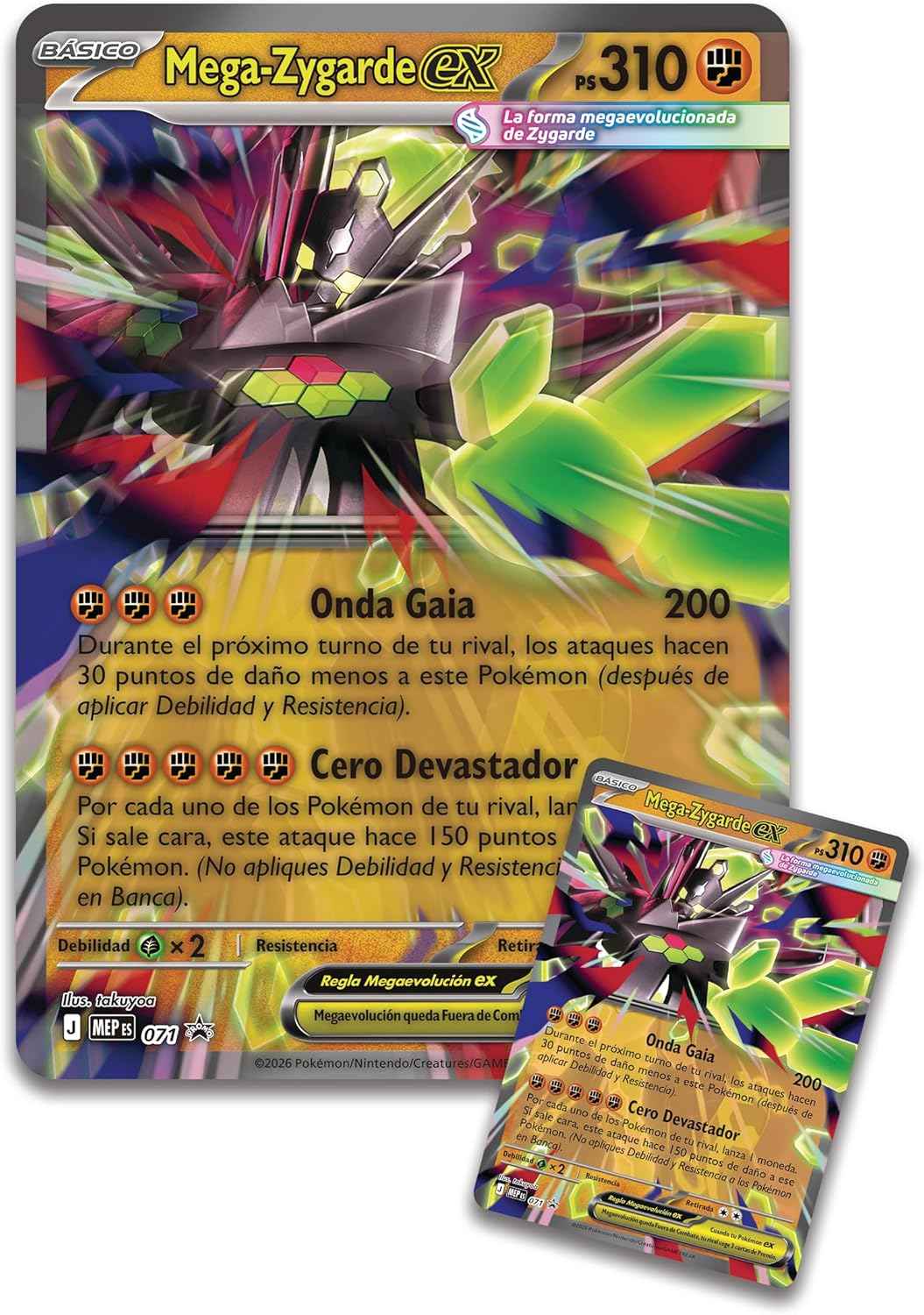 COLECCION PRÉMIUM MEGA-ZYGARDE EX