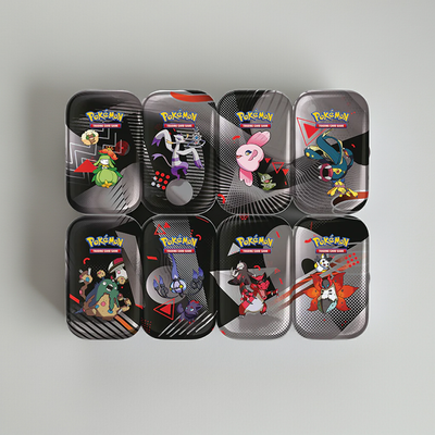 Minilatas Fulgor Negro y Llama Blanca (8 diseños)