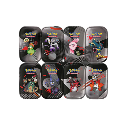 🌟 TIN Pokémon Fulgor Negro y Llama Blanca - Edición Coleccionista Español