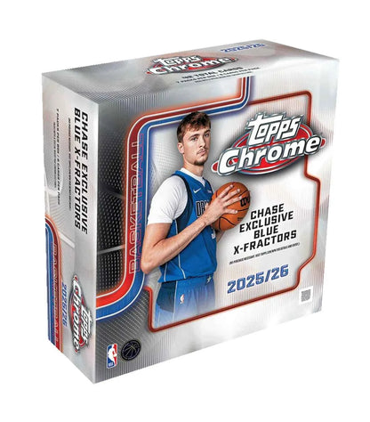 TOPPS 2025 NBA CHROME VALUE BOX