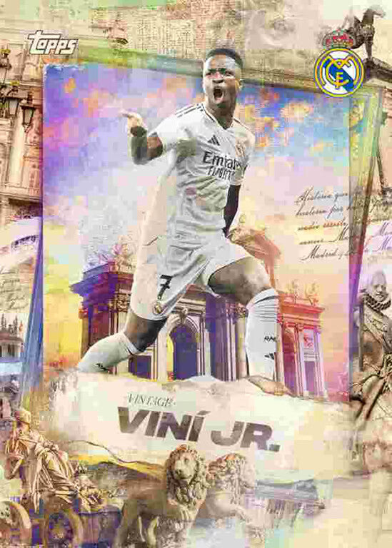 Topps Los Blancos Real Madrid - Vintage Vini Insert Vini Jr